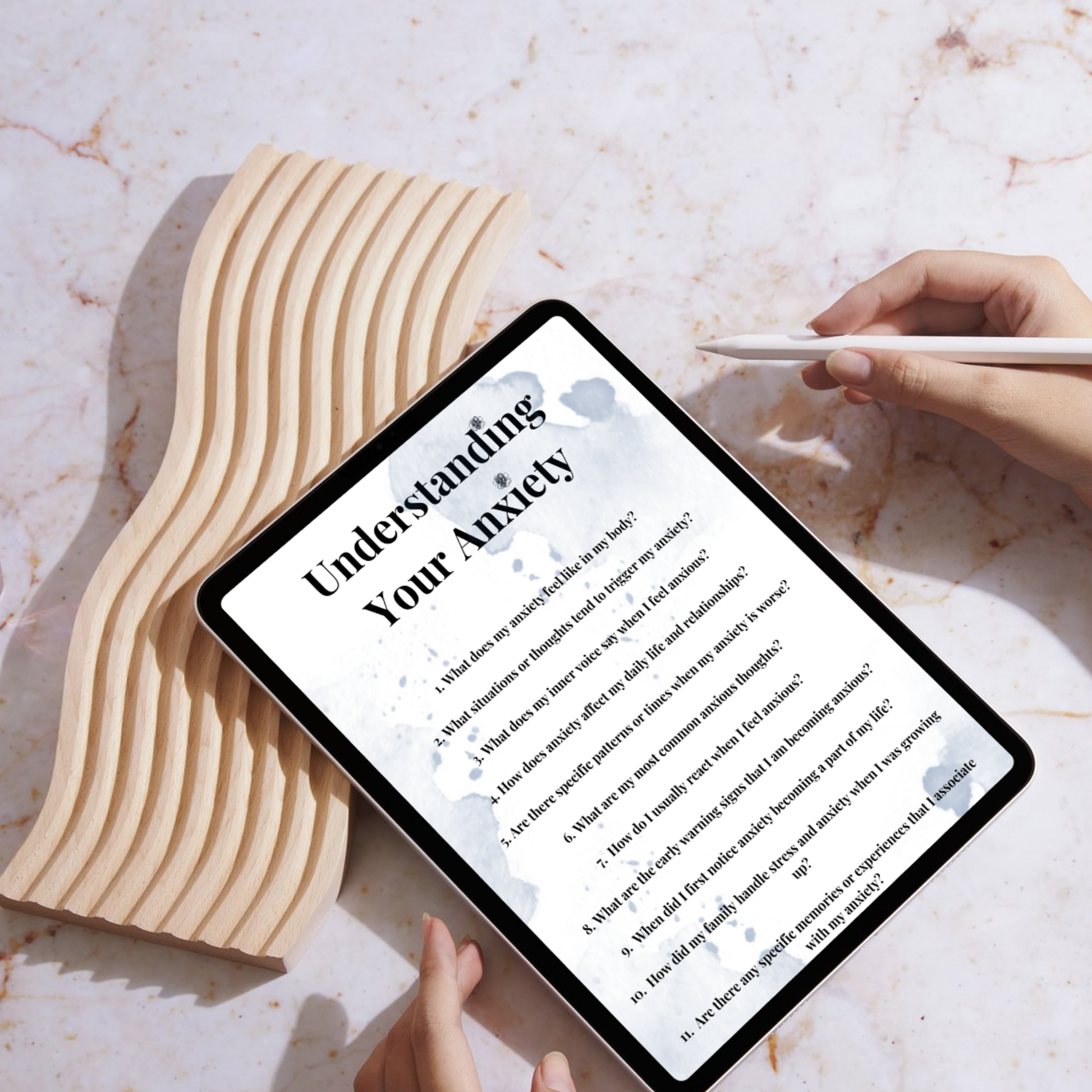 understanding your anxiety page from our journal prompts for managing anxiety and stress. this workbook contains 257 journal prompts and bonus material.